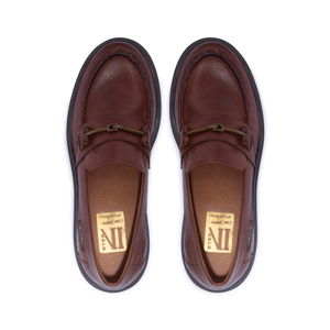 Carl Scarpa Alsenso Tan Leather Loafers